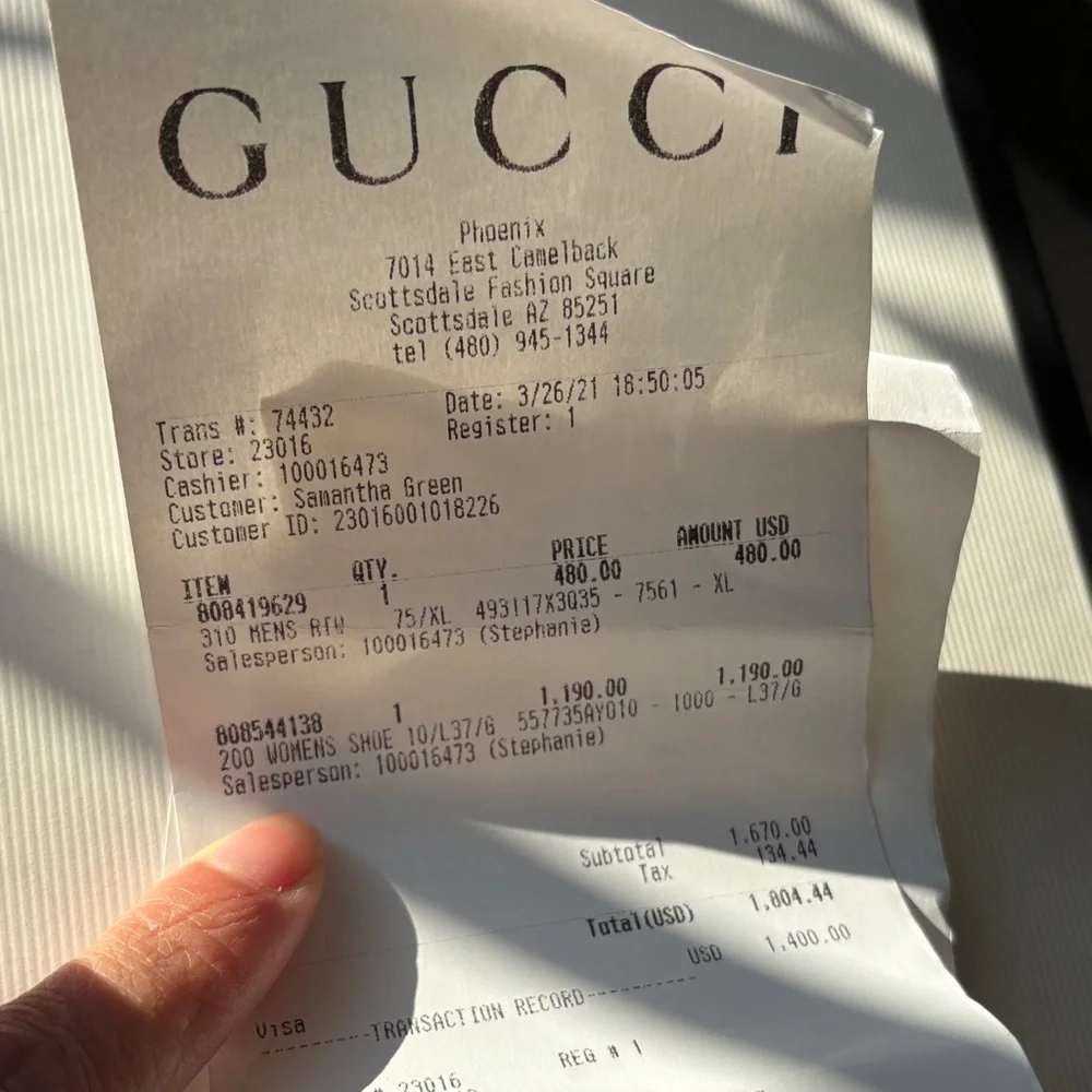 Gucci Black Ankle Boots with Gold Embellishments - Picture 6 of 7